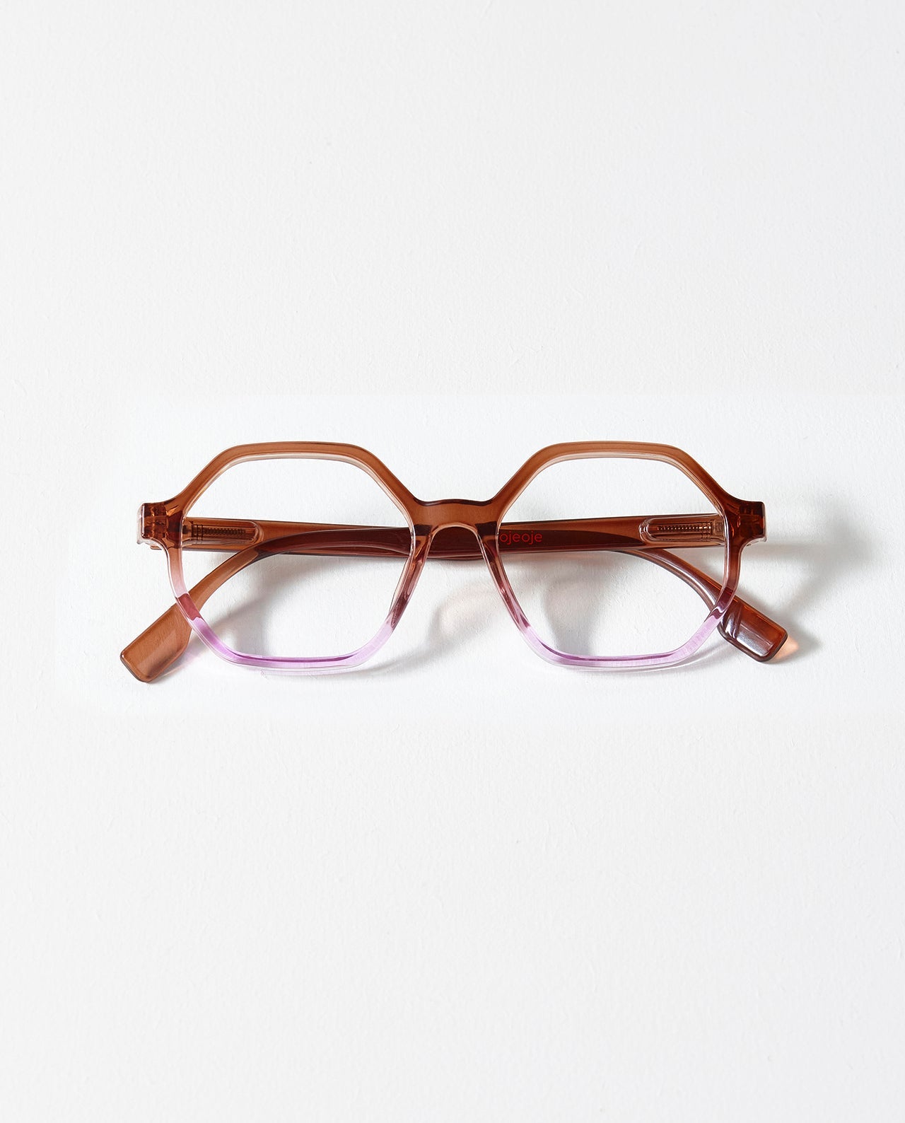 OjeOje C Reading glasses - brown/purple
