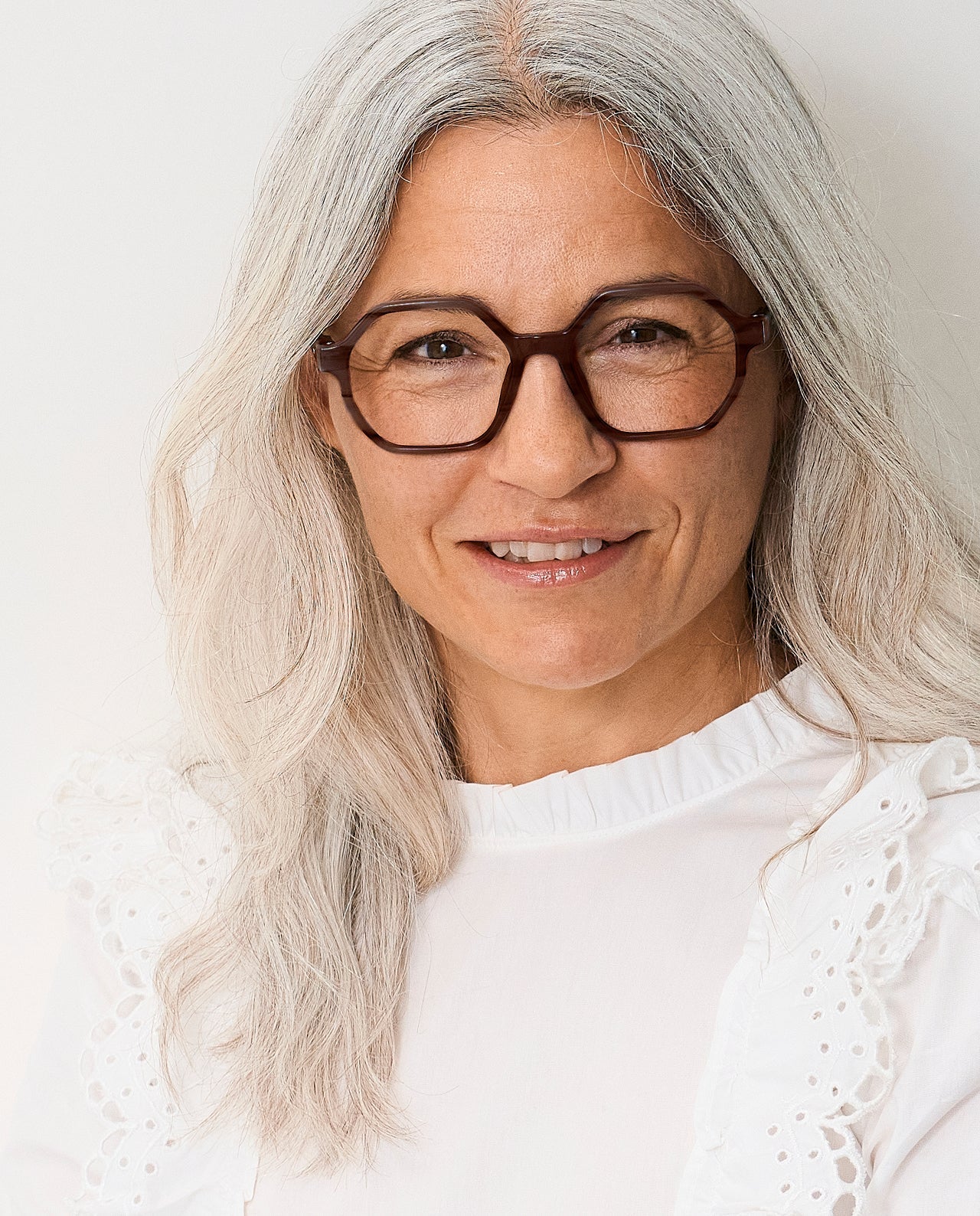 OjeOje C Reading glasses - grey/sand