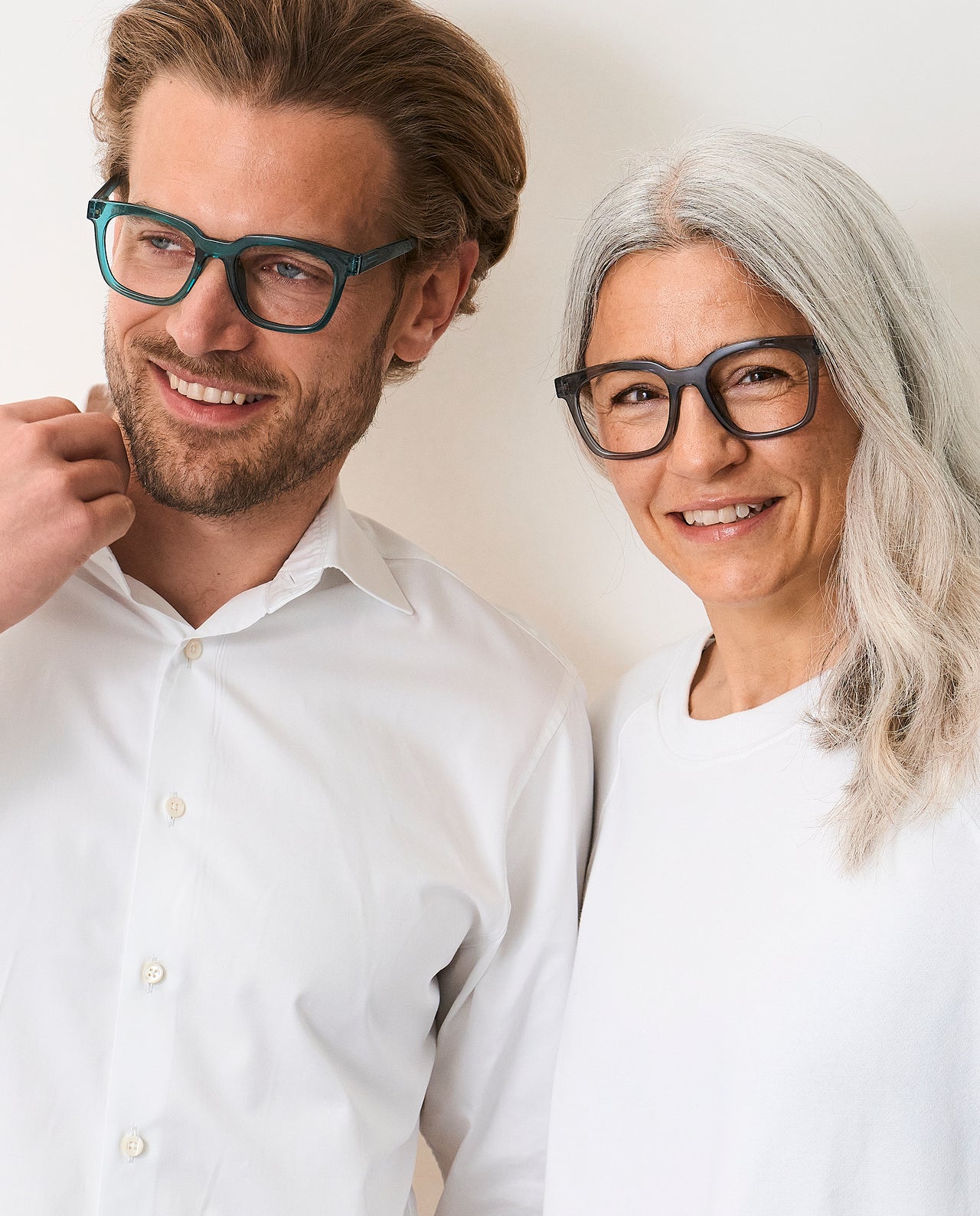 OjeOje D Reading glasses - green/sand