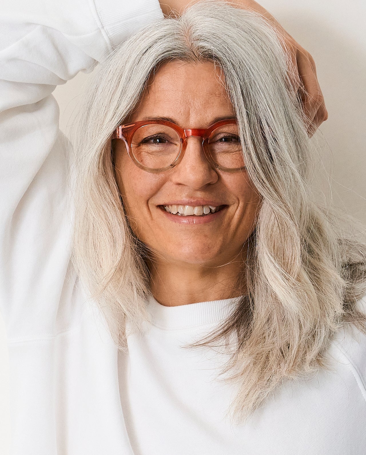 OjeOje E Reading glasses - red/green