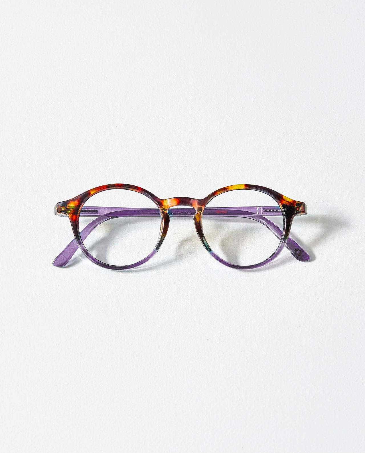OjeOje A Reading glasses - tortoise/purple