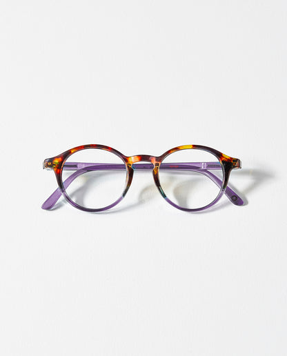 OjeOje A Reading glasses - tortoise/purple