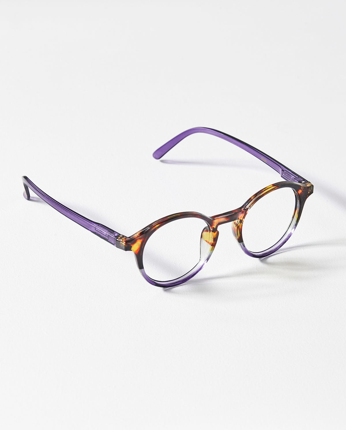 OjeOje A Reading glasses - tortoise/purple