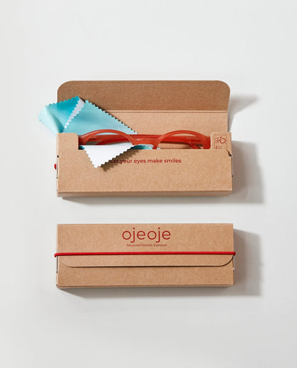 OjeOje A Reading glasses - tortoise/blue