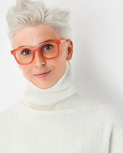 OjeOje D Reading glasses - red