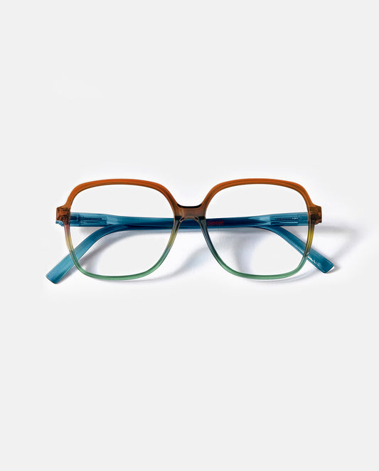 OjeOje G Reading glasses - brown/green/blue