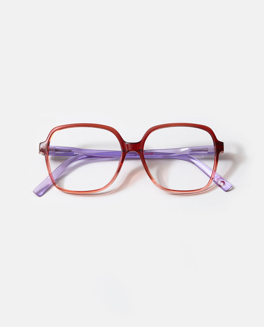 OjeOje G Reading glasses - dark red/purple