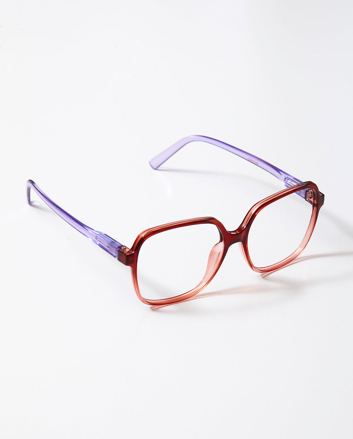 OjeOje G Reading glasses - dark red/purple