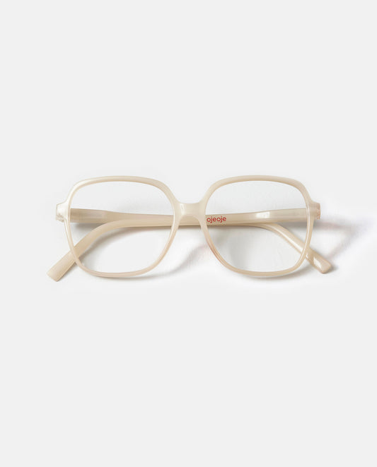 OjeOje G Reading glasses - cream