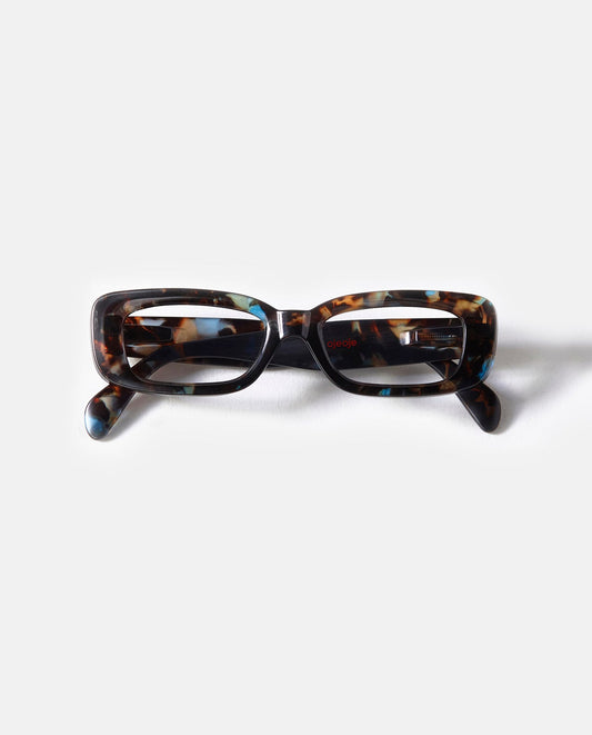 OjeOje H Reading glasses - tortoise blue