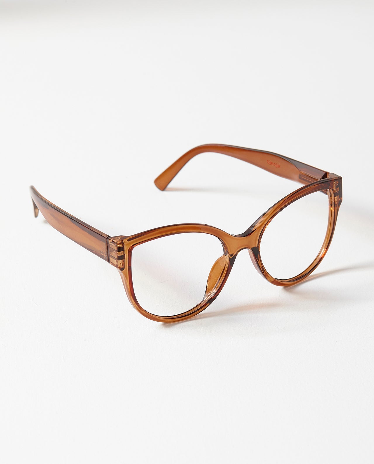 OjeOje J Reading glasses - brown