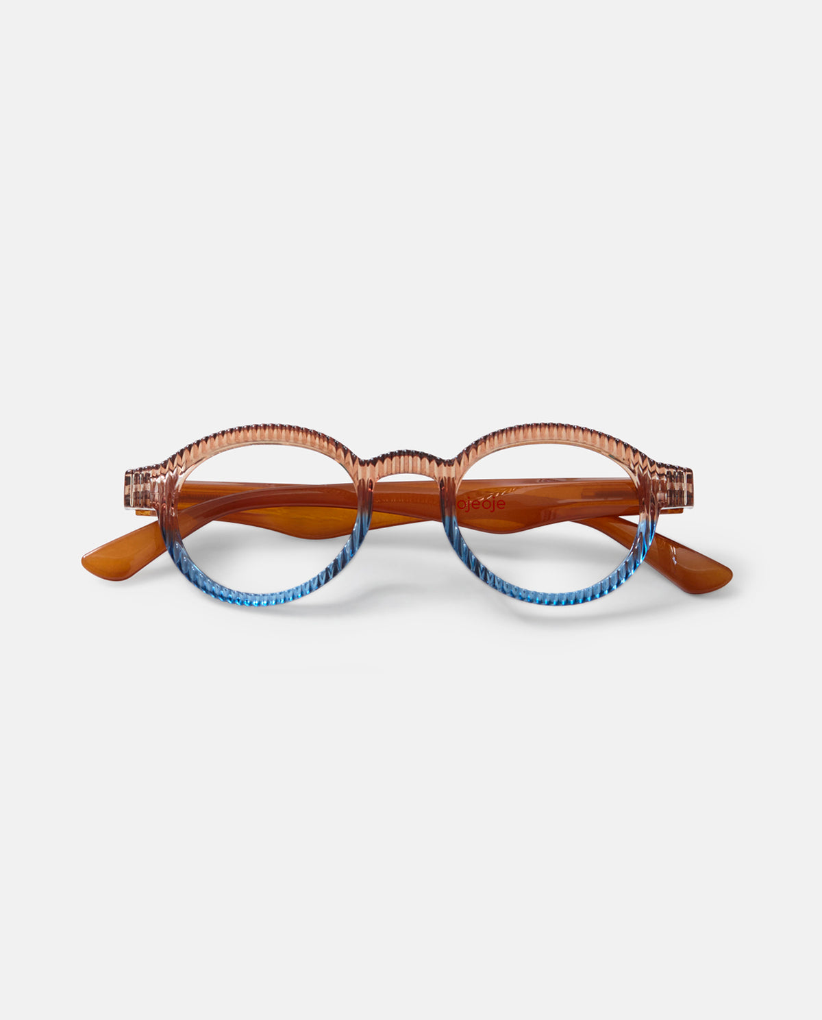 OjeOje K Reading glasses - brown/blue