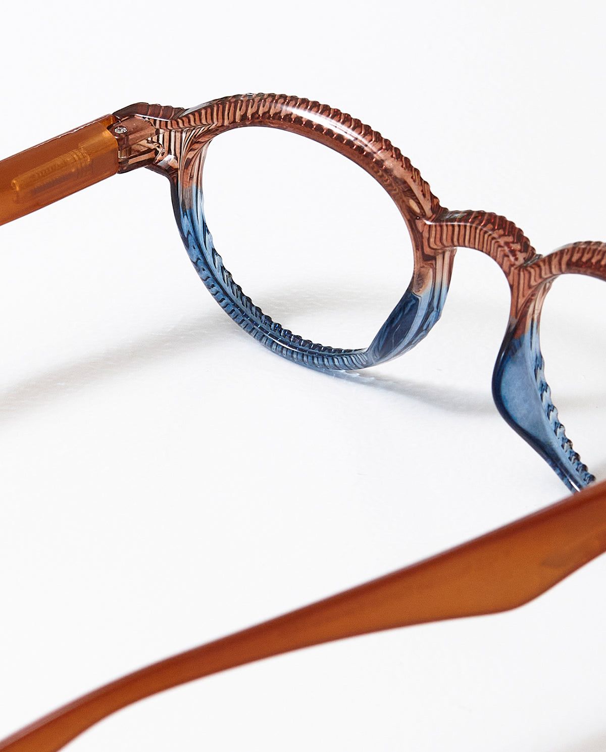 OjeOje K Reading glasses - brown/blue
