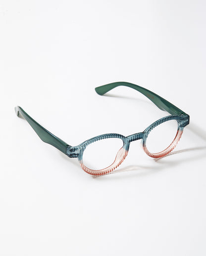 OjeOje K Reading glasses - dark green/sand