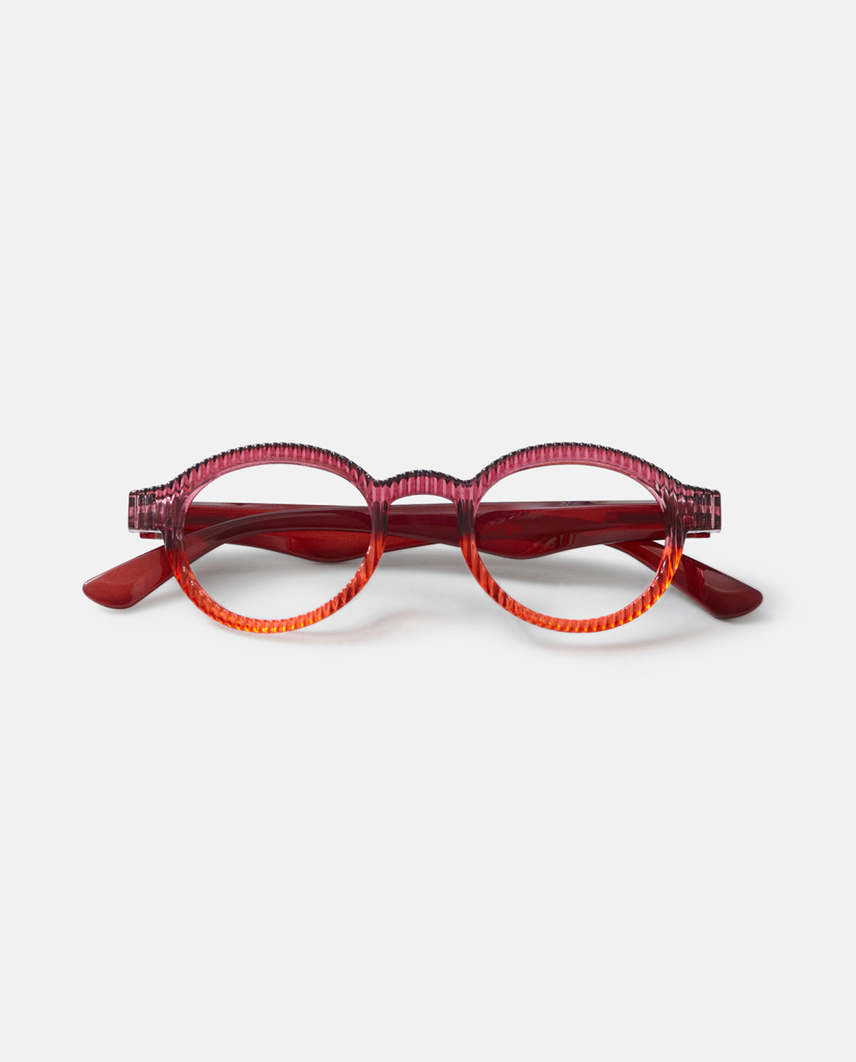 OjeOje K Reading glasses - dark red/red