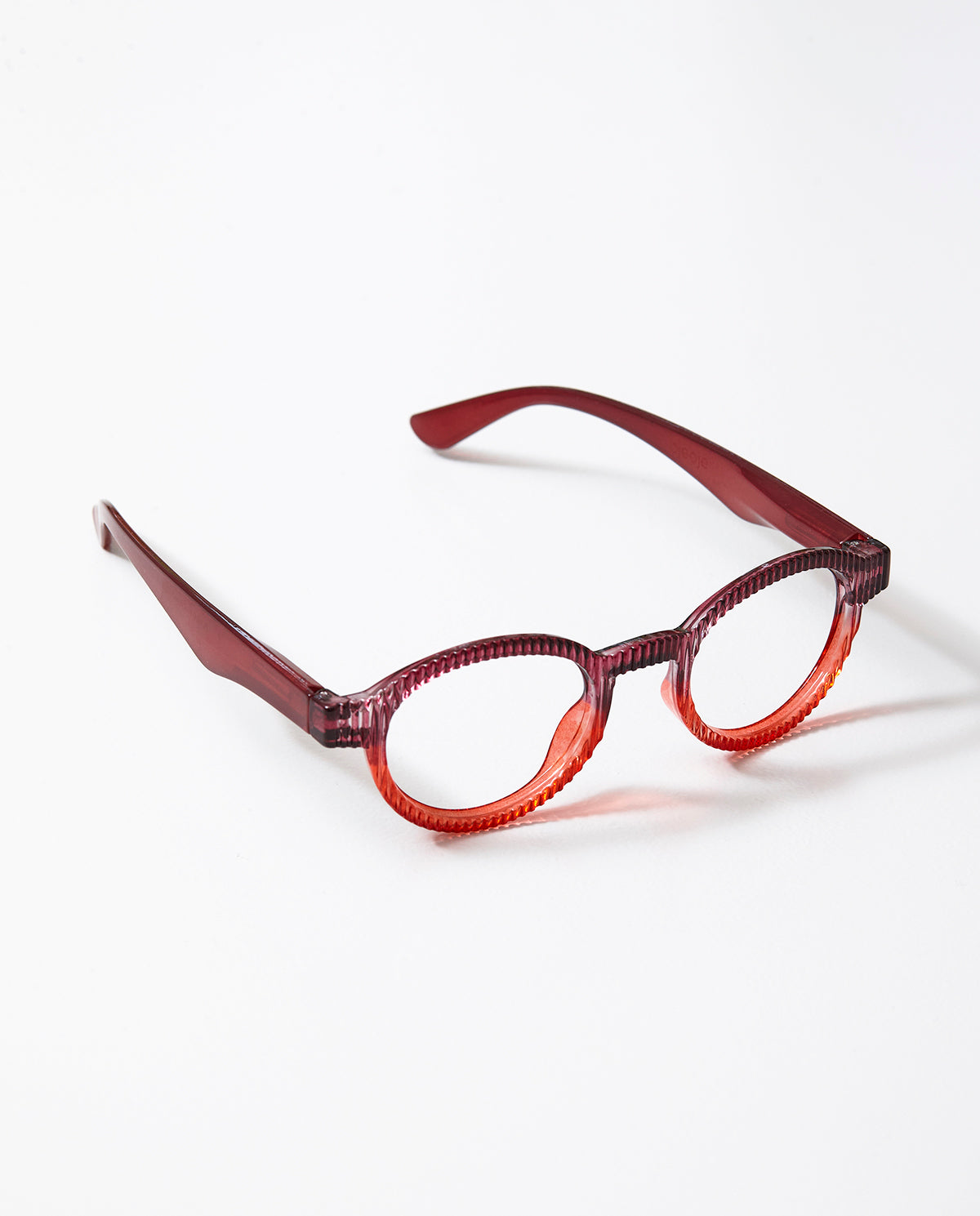 OjeOje K Reading glasses - dark red/red